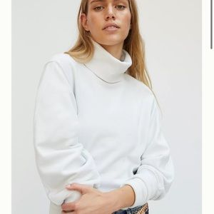 Agolde turtleneck sweatshirt, M, nwt